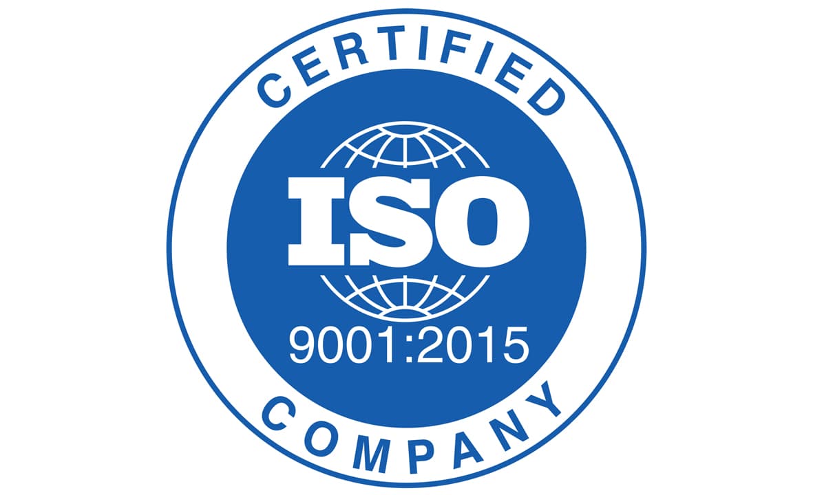 ISO 9001:2015 Certificate